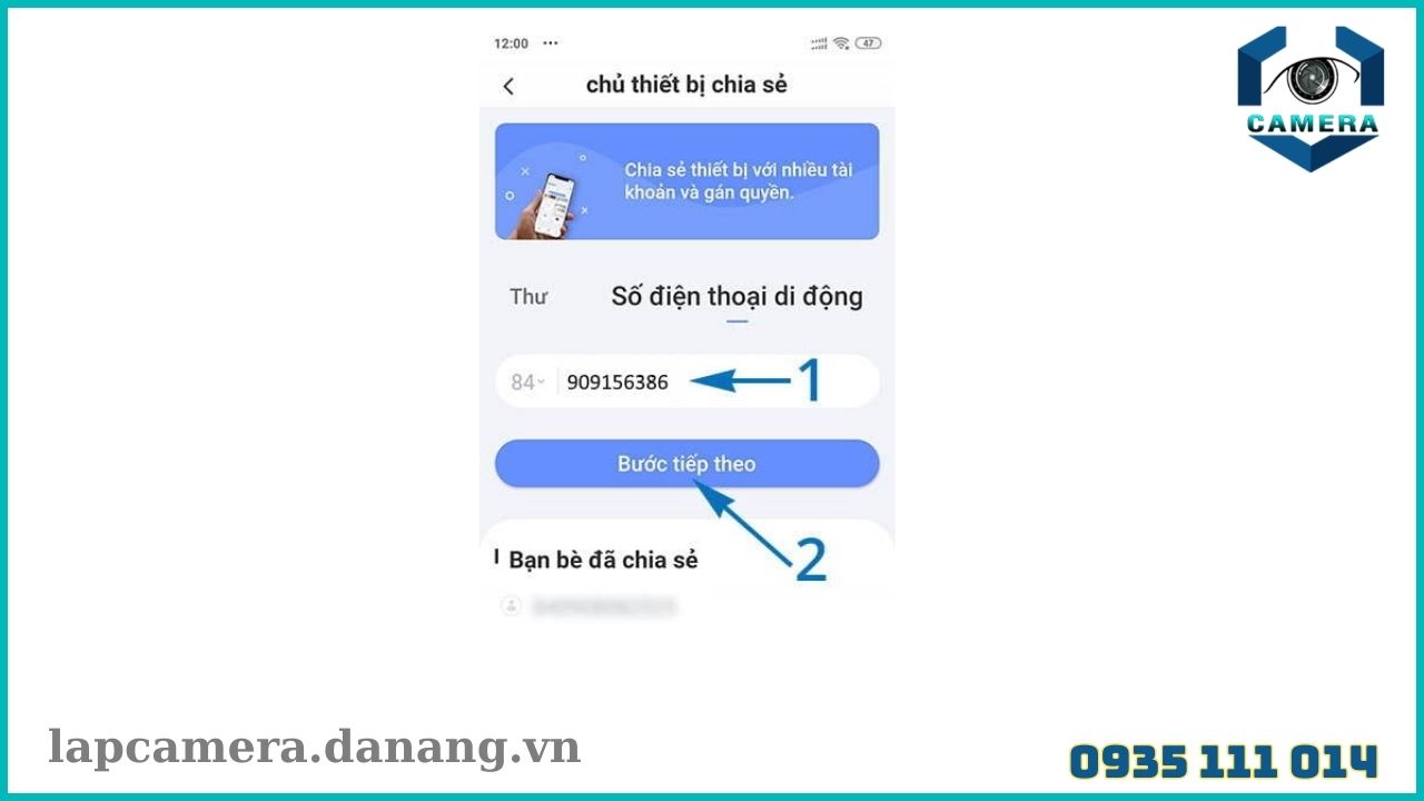 Hướng dẫn chia sẻ camera Ezviz TY1 cho người khác (5)