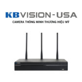 Đầu ghi hình IP 4 kênh Wifi Kbvision KX-8104WN2