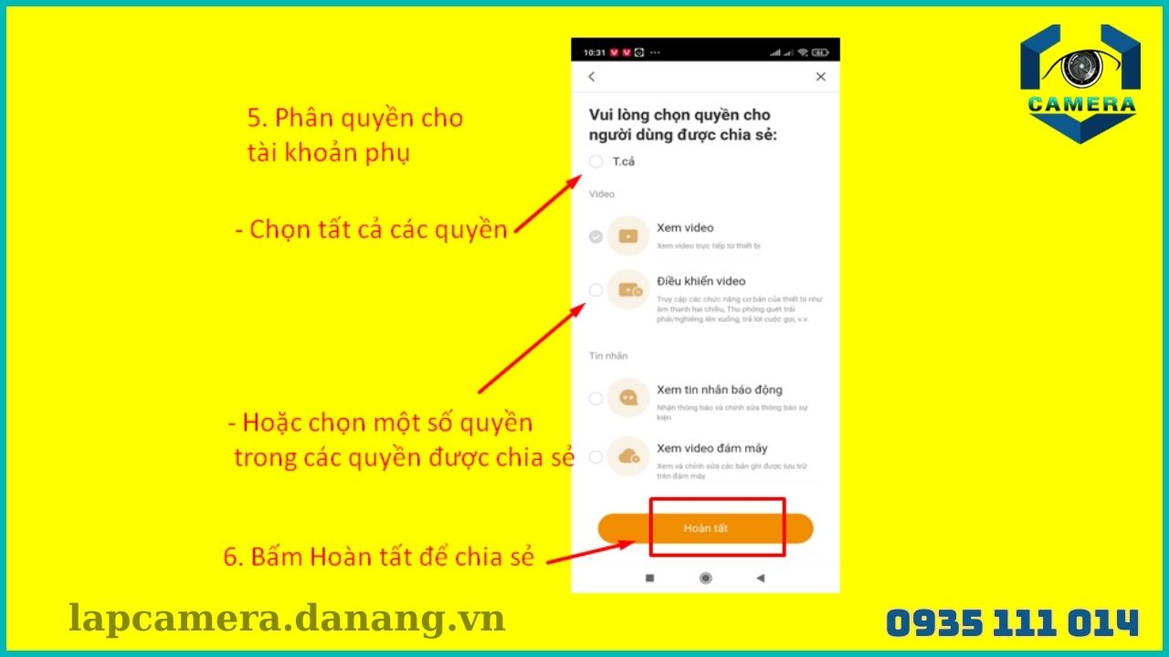 Cách chia sẻ camera Imou A26HIP Ranger IQ cho điện thoại khác (4)