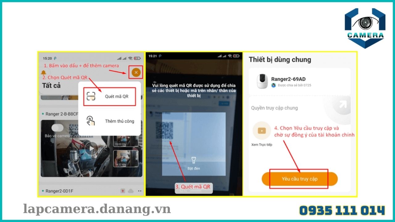 Cách chia sẻ camera Imou A26HIP Ranger IQ cho điện thoại khác (6)