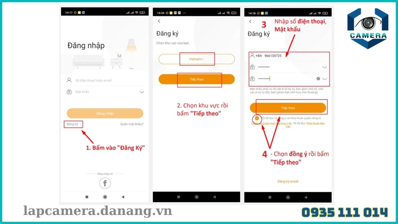Cách chia sẻ camera Imou A26HIP Ranger IQ cho điện thoại khác