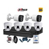Trọn bộ 06 camera Dahua 1.0 Megapixel