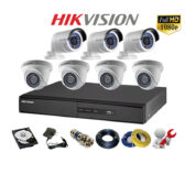 Trọn bộ 07 camera Hikvision 2.0 Megapixel