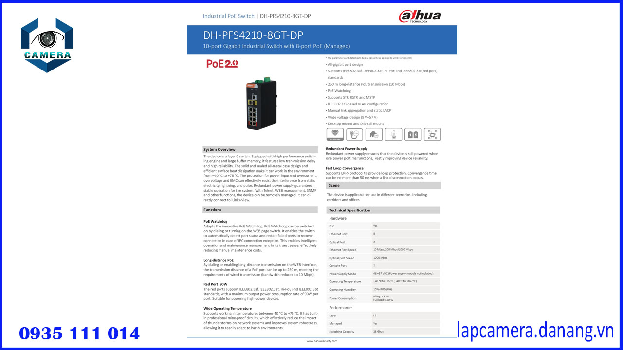 switch-poe-8-port-dahua-dh-pfs4210-8gt-dp