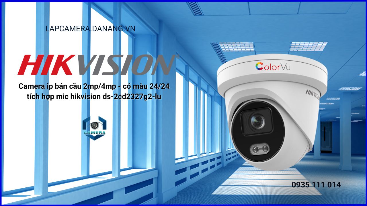 Camera DS-2CD2327G2-LU tại Skytech