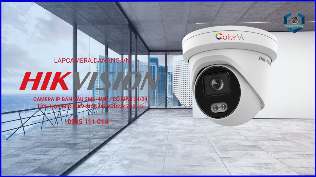 Camera IP bán cầu 2MP/4MP  tại Skytech