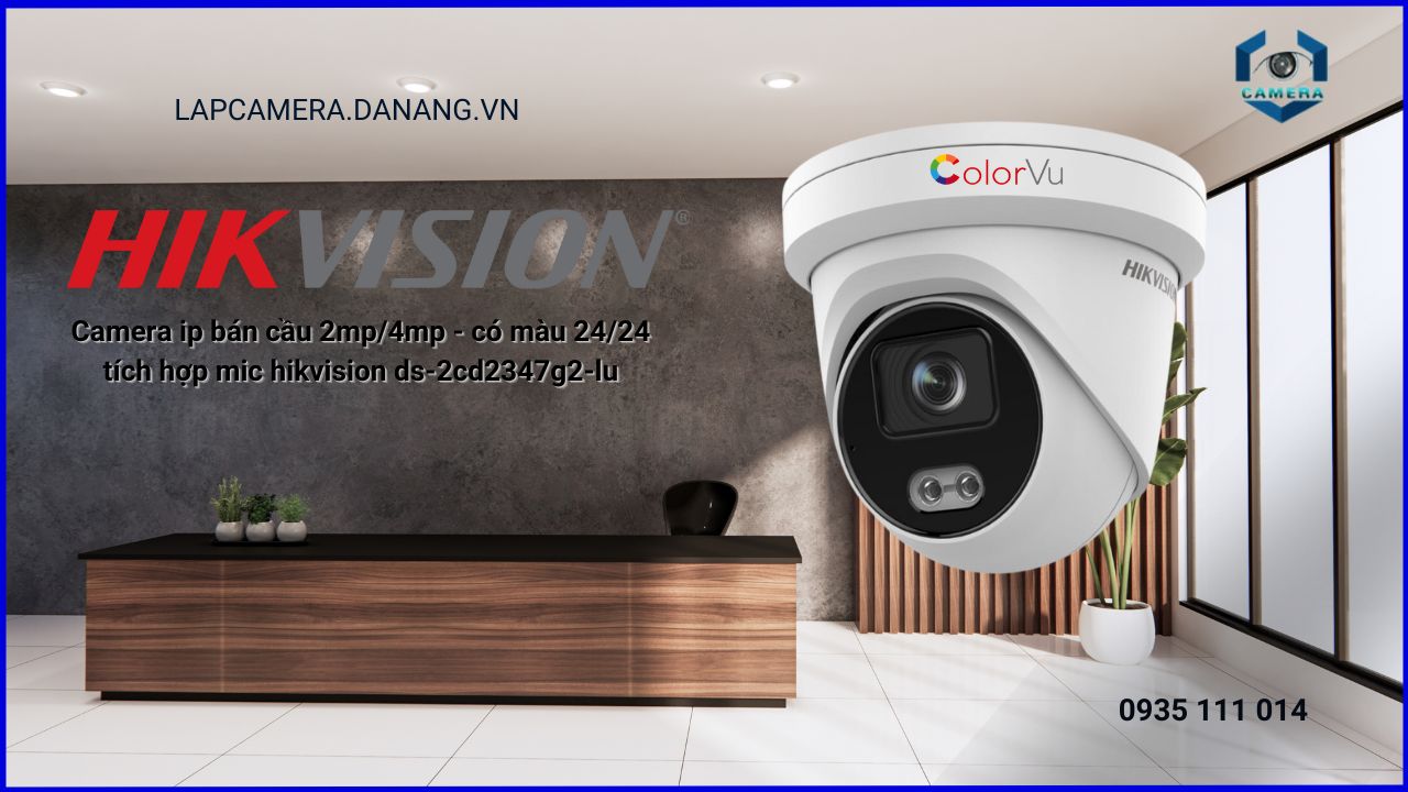 Camera IP bán cầu 2MP/4MP tích hợp MIC Skytech