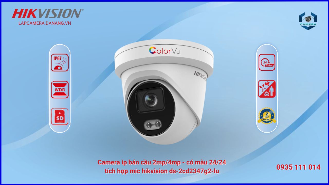 Camera IP DS-2CD2347G2-LU tại Skytech