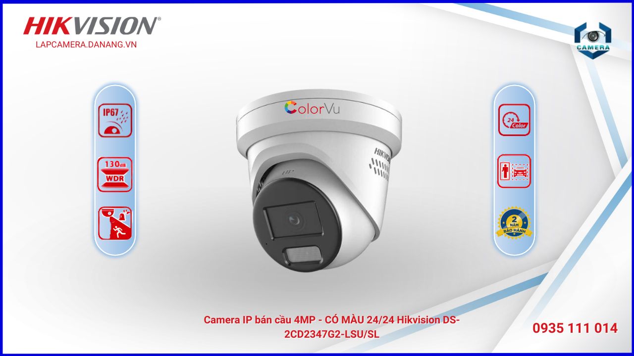 Hikvision DS-2CD2347G2-LSU/SL tại Skytech