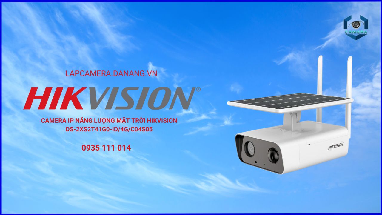 Camera IP năng lượng mặt trời Hikvision DS-2XS2T41G0-ID/4G/C04S05 tại Skytech