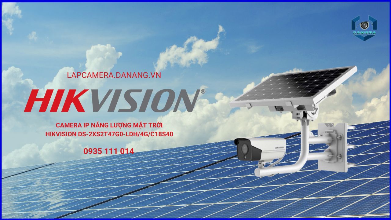 Camera IP Năng lượng mặt trời Hikvision DS-2XS2T47G0-LDH4GC18S40 tại Skytech