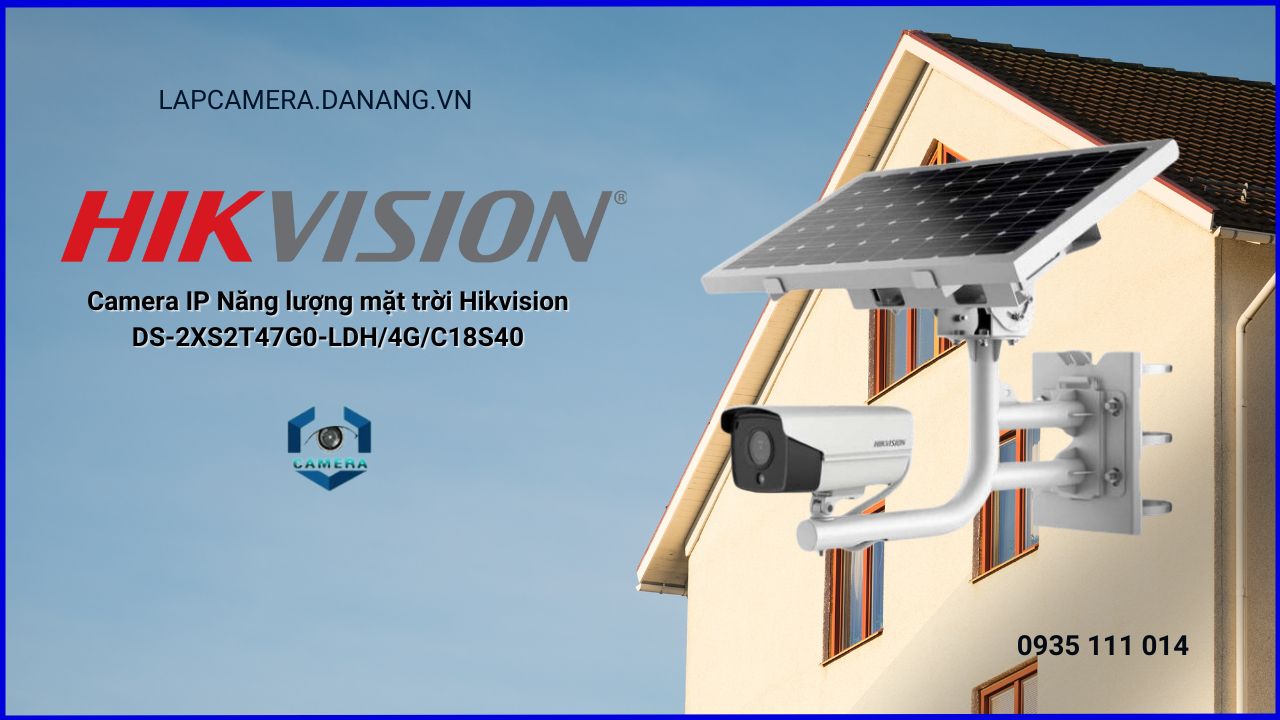 Camera IP Năng lượng mặt trời Hikvision DS-2XS2T47G0-LDH4GC18S40 tại Skytech