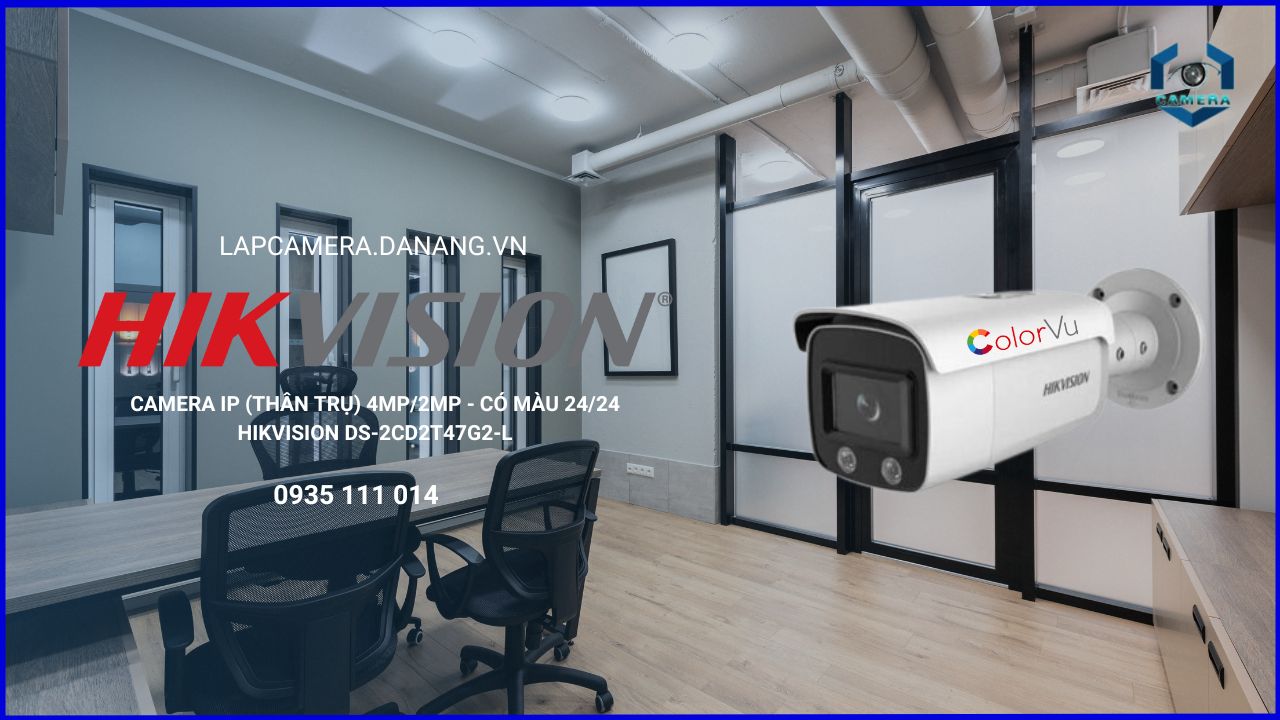 Camera IP (thân trụ) DS-2CD2T47G2-L tại Skytech