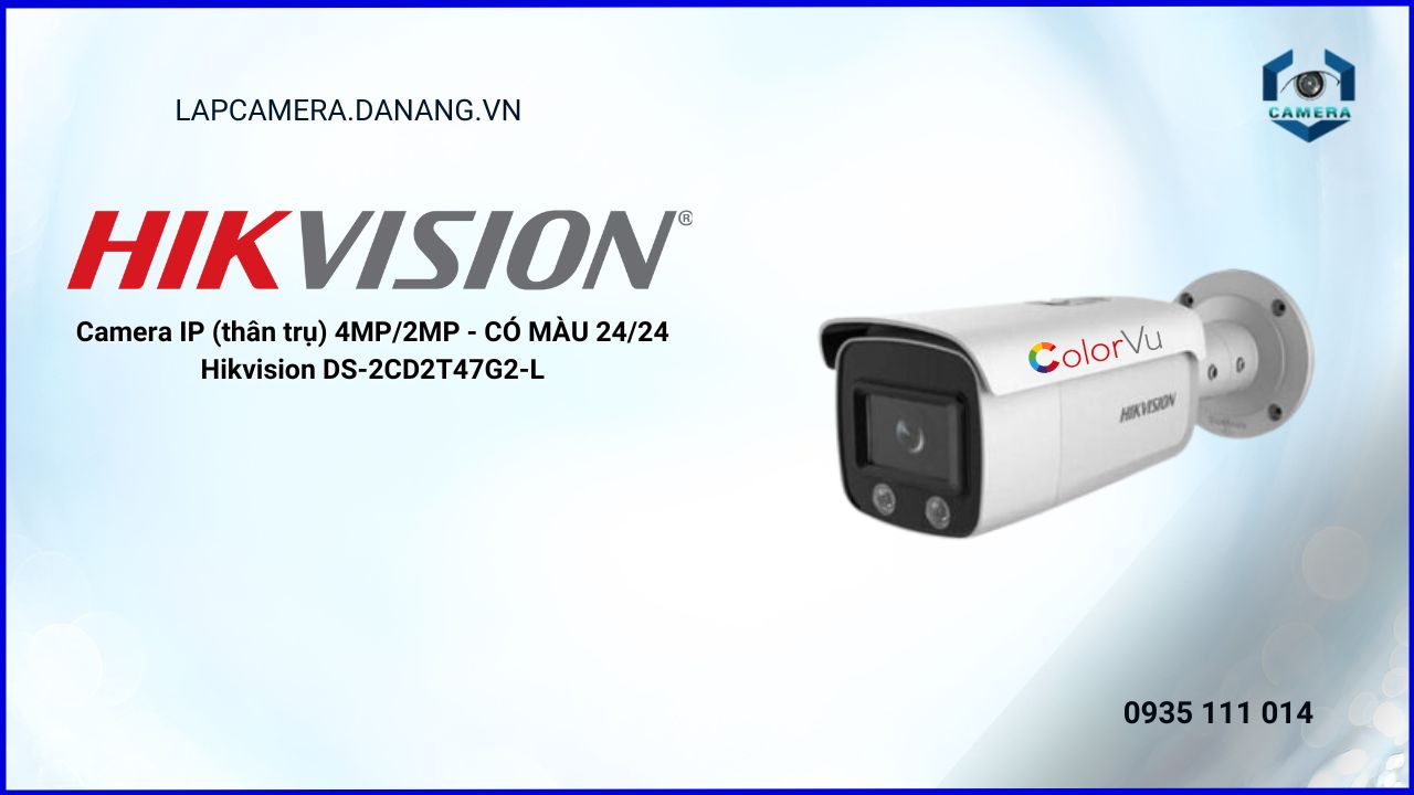 Camera IP DS-2CD2T47G2-L tại Skytech