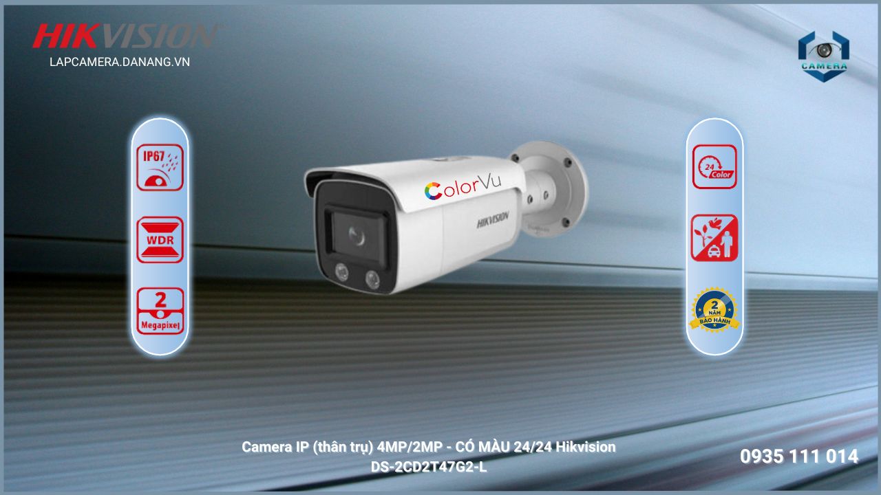 Camera IP (thân trụ) 4MP/2MP tại Skytech